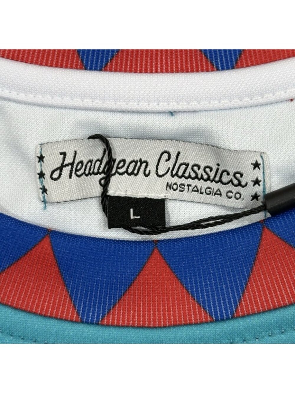 Pac-Man Jersey Headgear Classics Blue 1980 Retro Arcade Game Large 28.5x22 - Picture 6 of 8